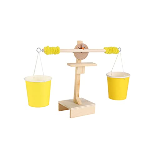 KONTONTY Holzwaage Für Kinder Lernspielzeug Waage-Spielzeug Experimente Für Kinder Gewichtswaage Zum Selbermachen KONTONTY Holzwaage Für Kinder Lernspielzeug Waage-Spielzeug Experimente Für Kinder Gewichtswaage Zum Selbermachen von KONTONTY