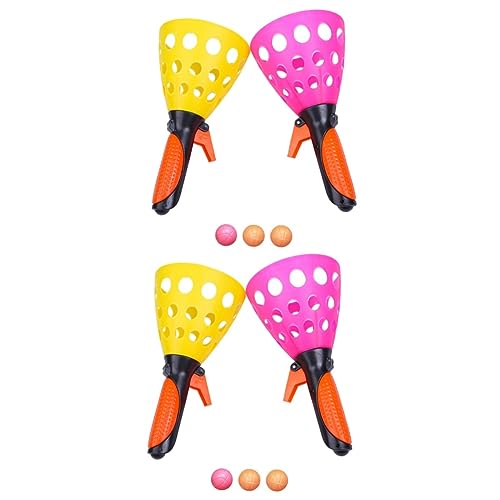 KONTONTY klick Ball Spiel 2 Bälle Starten Und Fangen Draußen Kinderspielzeug Outdoor-spielspielzeug Für Kinder Beliebte Spielset Für Kinder Kidcraft-spielset Startprogramm Wurfspiel von KONTONTY