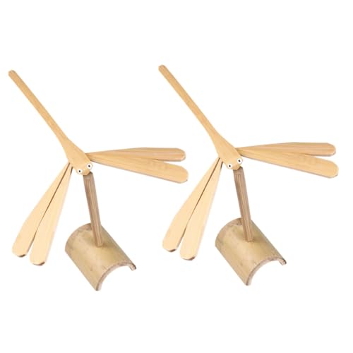 KONTONTY 2 STÜCK Teiliges Bambus libellen Balance Pädagogisches Gleichgewichtsspielzeug Gehirnentwicklung Handgefertigtes Lernspielzeug für Sensorisches Training und Motorische Fähigkeiten KONTONTY 2 STÜCK Teiliges Bambus libellen Balance Pädagogisches Gleichgewichtsspielzeug Gehirnentwicklung Handgefertigtes Lernspielzeug für Sensorisches Training und Motorische Fähigkeiten von KONTONTY