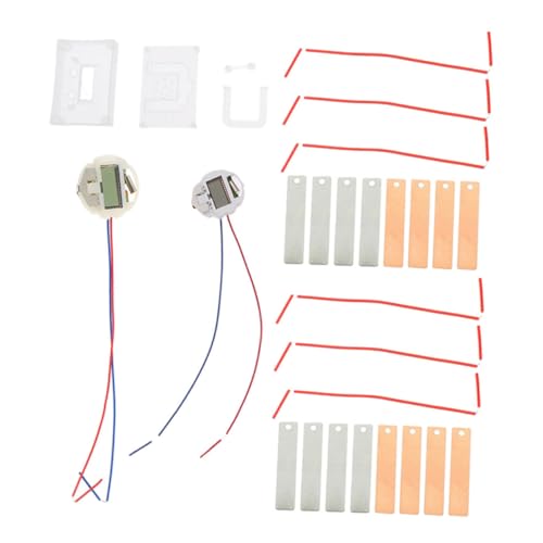 KONTONTY 2 Sätze DIY Obstbatterie Experimentierset mit Kupferplatten für Schüler Einfache Zusammenbau Physik Lernspielzeug für Schule und Zuhause Kreatives Wissenschaftsspielzeug KONTONTY 2 Sätze DIY Obstbatterie Experimentierset mit Kupferplatten für Schüler Einfache Zusammenbau Physik Lernspielzeug für Schule und Zuhause Kreatives Wissenschaftsspielzeug von KONTONTY