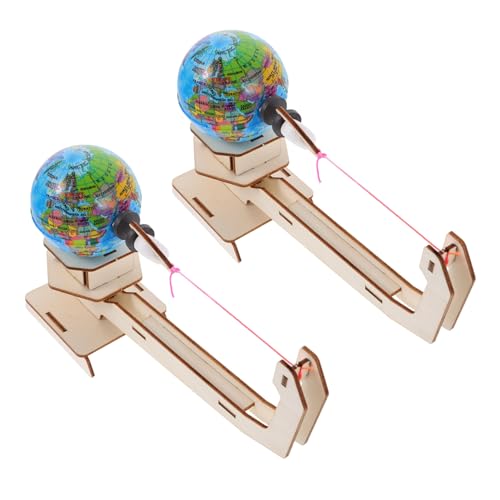 KONTONTY 2 Sätze Holzmodell Lernspielzeug Erdanziehung Physik Experiment Bausatz Stem Wissenschaftspuzzle für Kleinkinder zur Motorik und Kreativität KONTONTY 2 Sätze Holzmodell Lernspielzeug Erdanziehung Physik Experiment Bausatz Stem Wissenschaftspuzzle für Kleinkinder zur Motorik und Kreativität von KONTONTY