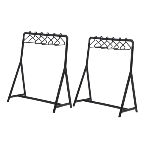 KONTONTY 2 Sätze Mini Puppen Kleiderständer mit Kleiderbügeln Miniatur Kleiderablage für Puppenhaus Realistische Aufbewahrung und Display für Puppenkleidung Zubehör für Puppenmöbel KONTONTY 2 Sätze Mini Puppen Kleiderständer mit Kleiderbügeln Miniatur Kleiderablage für Puppenhaus Realistische Aufbewahrung und Display für Puppenkleidung Zubehör für Puppenmöbel von KONTONTY