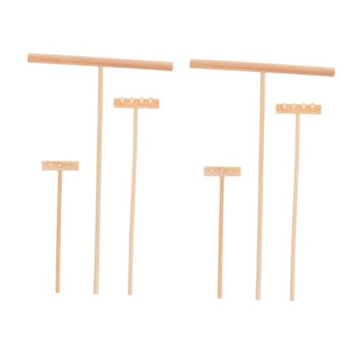KONTONTY 2 Sätze Mini Zen Garden Rake Teilig Holz Miniatur Sandspielzeug Kämme Dekorative Micro Landschaftsrechen für Schreibtisch Büro und Zuhause Vielseitig für Sandkunst und Entspannung KONTONTY 2 Sätze Mini Zen Garden Rake Teilig Holz Miniatur Sandspielzeug Kämme Dekorative Micro Landschaftsrechen für Schreibtisch Büro und Zuhause Vielseitig für Sandkunst und Entspannung von KONTONTY