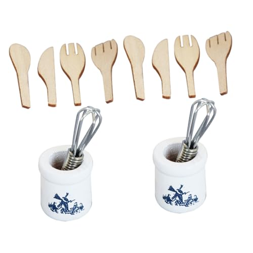 KONTONTY 2 Sätze Miniatur-küchenutensilien Realistische Puppenhaus-kochwerkzeuge mit Eimer Detailgetreu Gestaltete Miniatur-küchenaccessoires für Puppenhaus-Dekoration und Rollenspiele KONTONTY 2 Sätze Miniatur-küchenutensilien Realistische Puppenhaus-kochwerkzeuge mit Eimer Detailgetreu Gestaltete Miniatur-küchenaccessoires für Puppenhaus-Dekoration und Rollenspiele von KONTONTY