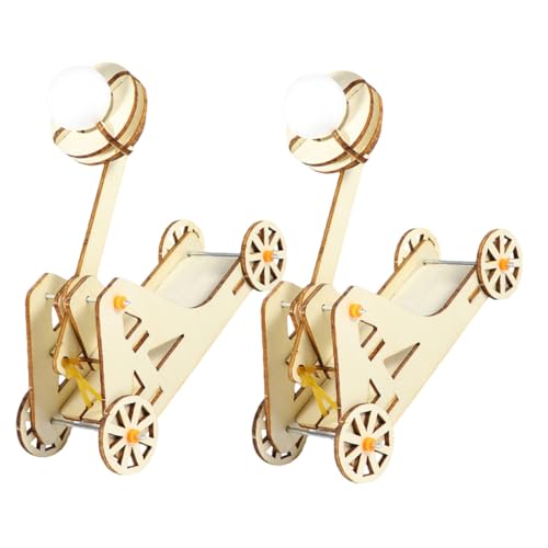KONTONTY 2 Sätze Trebuchet Modell Kit Stem Physik Experiment für Wissenschaftsprojekte Mechanisches Lernspielzeug für Erwachsene KONTONTY 2 Sätze Trebuchet Modell Kit Stem Physik Experiment für Wissenschaftsprojekte Mechanisches Lernspielzeug für Erwachsene von KONTONTY