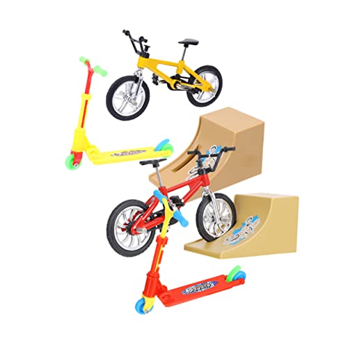 KONTONTY Multifunktionales Finger-Bike-Spielzeug-Set 2 Stück Jungen Und Mädchen Sportspielzeug Entspannung von KONTONTY