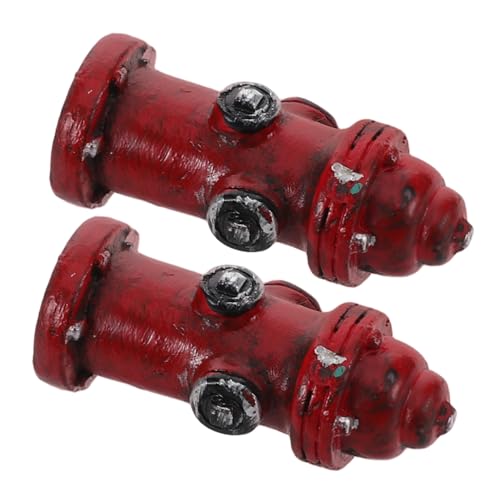 KONTONTY 2 Stück Feuerlöscher Modell Heimdekoration Miniatur Feuerlöschspielzeug Puppenhaus Feuerwehrmann Zubehör Puppenhaus Hydrant Kuchen Hydrant Mikro Landschaft Hydrant Harz KONTONTY 2 Stück Feuerlöscher Modell Heimdekoration Miniatur Feuerlöschspielzeug Puppenhaus Feuerwehrmann Zubehör Puppenhaus Hydrant Kuchen Hydrant Mikro Landschaft Hydrant Harz von KONTONTY