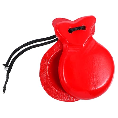 KONTONTY 2stücke Holzkastagnetten Finger Kastagnetten Aus Holz Kleine Instrumente Percussion Kastagnetten-musikinstrumente Für Teenager Musikunterricht KONTONTY 2stücke Holzkastagnetten Finger Kastagnetten Aus Holz Kleine Instrumente Percussion Kastagnetten-musikinstrumente Für Teenager Musikunterricht von KONTONTY