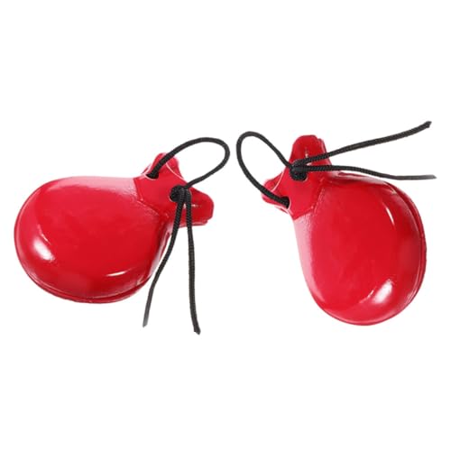 KONTONTY 2stücke Kastagnetten Aus Holz Kreatives Percussion-Instrument Für Erwachsene Für Musikunterricht Tanzaufführungen Und Partys Langlebig Und Vielseitig Einsetzbar KONTONTY 2stücke Kastagnetten Aus Holz Kreatives Percussion-Instrument Für Erwachsene Für Musikunterricht Tanzaufführungen Und Partys Langlebig Und Vielseitig Einsetzbar von KONTONTY