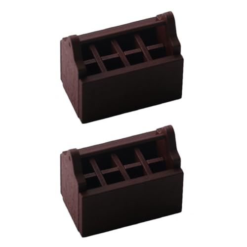KONTONTY 2 Stück Mini -Kaffeewerkzeugkiste Mini -Toolbox Mini-Zubehör werkzeugkoffer Mini House Toolbox Mini-Werkzeugkasten aus Holz Miniatur-Werkzeugkasten-Ornament Mini- - KONTONTY 2 Stück Mini -Kaffeewerkzeugkiste Mini -Toolbox Mini-Zubehör werkzeugkoffer Mini House Toolbox Mini-Werkzeugkasten aus Holz Miniatur-Werkzeugkasten-Ornament Mini- - von KONTONTY