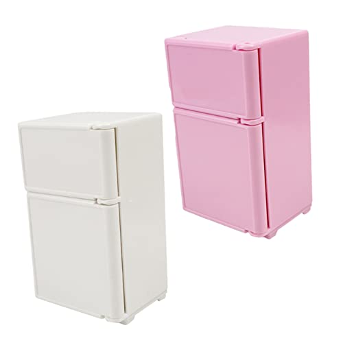 KONTONTY 2 Stück Mini Möbel Modell Puppenhausmöbel Küche Puppenkühlschrank Puppenhaus Mini Kühlschrank Puppenhaus Kühlschrank Mini Kühlschrank Für Miniatur Kühlschrank KONTONTY 2 Stück Mini Möbel Modell Puppenhausmöbel Küche Puppenkühlschrank Puppenhaus Mini Kühlschrank Puppenhaus Kühlschrank Mini Kühlschrank Für Miniatur Kühlschrank von KONTONTY