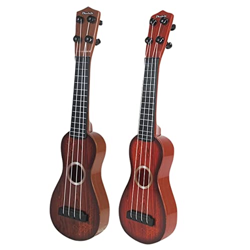 KONTONTY 2 Stück Simulation Ukulele Ukulele Modelle Musikinstrument Junge Gitarre Ukulele Musikalischer Kunststoff von KONTONTY