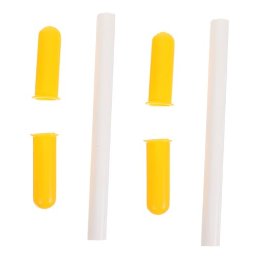 KONTONTY 2 Stück Teiliges Schaukelpferd Griffset aus Robustem Kunststoff Ergonomisch Geformt für Sicheren Halt Langlebig mit Stabilem Gewinde Ersatzgriff Zubehör für Holzpferd Gelb KONTONTY 2 Stück Teiliges Schaukelpferd Griffset aus Robustem Kunststoff Ergonomisch Geformt für Sicheren Halt Langlebig mit Stabilem Gewinde Ersatzgriff Zubehör für Holzpferd Gelb von KONTONTY