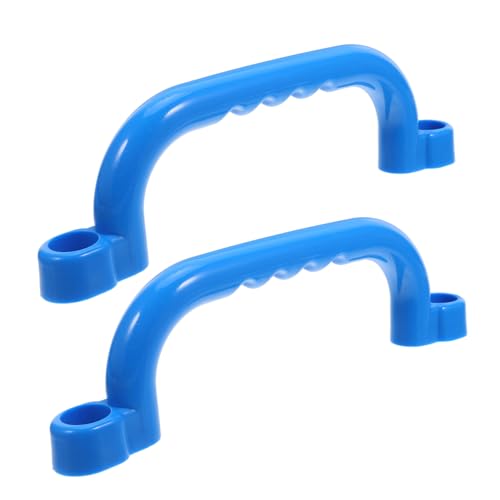 KONTONTY 2 Stücke Teiliges Set Spielplatz Sicherheitsgriffe aus Kunststoff Ergonomische Handgriffe für Klettergerüst und Spielhaus rutschfest Komfortabel Abgerundet Einfache Montage KONTONTY 2 Stücke Teiliges Set Spielplatz Sicherheitsgriffe aus Kunststoff Ergonomische Handgriffe für Klettergerüst und Spielhaus rutschfest Komfortabel Abgerundet Einfache Montage von KONTONTY