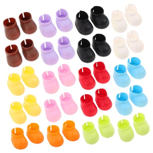 KONTONTY 20 Paare Mini Puppenstiefel aus Kunststoff Miniatur Schuhe für Puppen Stilvolle Vielseitige Boots als Puppen Schuhzubehör für Kostüme und Dress Up Kompatibel mit Sammlungen KONTONTY 20 Paare Mini Puppenstiefel aus Kunststoff Miniatur Schuhe für Puppen Stilvolle Vielseitige Boots als Puppen Schuhzubehör für Kostüme und Dress Up Kompatibel mit Sammlungen von KONTONTY