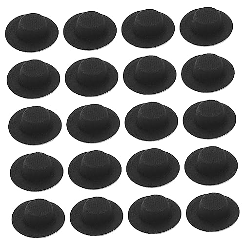 KONTONTY 20 Stück Teiliges Mini Weihnachtsmützen Schwarz DIY Bastelhut für Schneemann Deko Praktische Partyaccessoires für Weihnachtsfeier und Kinderbastelprojekte Zufällige KONTONTY 20 Stück Teiliges Mini Weihnachtsmützen Schwarz DIY Bastelhut für Schneemann Deko Praktische Partyaccessoires für Weihnachtsfeier und Kinderbastelprojekte Zufällige von KONTONTY