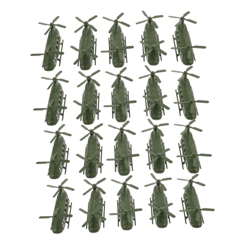 KONTONTY 20 Stück Teiliges Realistische Modelle Detailgetreue Militärflugzeug-Dekoration für Kinderzimmer Sandtisch Lernspielzeug KONTONTY 20 Stück Teiliges Realistische Modelle Detailgetreue Militärflugzeug-Dekoration für Kinderzimmer Sandtisch Lernspielzeug von KONTONTY