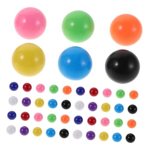 KONTONTY 200 Stück Bunte Kunststoffspielmurmeln Ersatzkugeln für Chinesisches Dame-Spiel Lernmurmeln für Mathe Zählen Sortieren und Familien-spielspaß KONTONTY 200 Stück Bunte Kunststoffspielmurmeln Ersatzkugeln für Chinesisches Dame-Spiel Lernmurmeln für Mathe Zählen Sortieren und Familien-spielspaß von KONTONTY