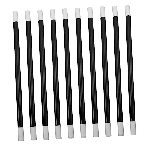 KONTONTY 20Pcs Schwarzes Zauberstab Spiel Show Stick Hochzeitsstab Schwarz Weiß Zauberstab Leuchte Für Party Party Gefälschter Daumen Stick Plastik Plastik von KONTONTY