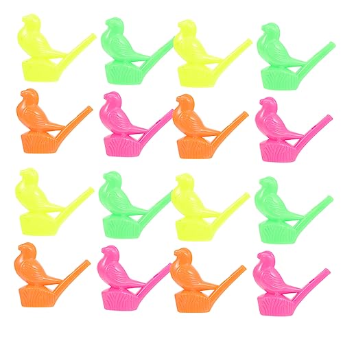 KONTONTY 24pcs Kinder Plastik Vogel Pfeife Party Pfeife Spielzeug Kleine Musikinstrumente Spielzeug Kinder Pfeife von KONTONTY