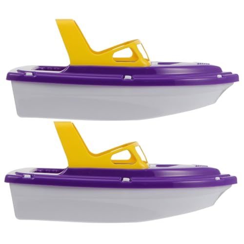 KONTONTY 2Pcs Kinder Strandspielzeug Set Segeln Schnellboot Babyspielzeug Mädchenspielzeug Cooles Badespielzeug Spielzeugboote Badespielzeugboot Badespielzeug Für Kleinkinder 3 4 Jahre von KONTONTY