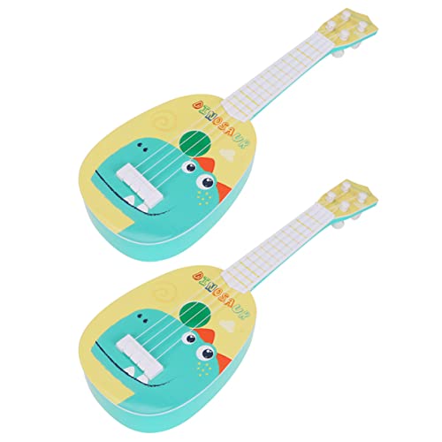 KONTONTY 2St Gitarre kinderinstrumente musikinstrumente für Music Instruments for Musikalisches -Instrumente Musikinstrument für Musikspielzeug Plastik von KONTONTY