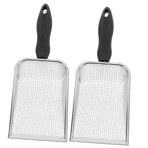 KONTONTY 2Stücke Teiliges Strandnetzschaufel mit Mesh-Design Sandsieb für Muscheln und Sandfilter Tragbar und Handlich für Strandspielzeug und Lebensmittel KONTONTY 2Stücke Teiliges Strandnetzschaufel mit Mesh-Design Sandsieb für Muscheln und Sandfilter Tragbar und Handlich für Strandspielzeug und Lebensmittel von KONTONTY
