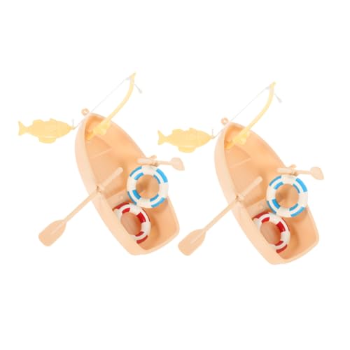 KONTONTY 2sätze Miniatur Boot Dekoration Sommer Stil Ornamente Für Puppenhaus Und Mikroszenen Hochwertige Nachbildung Für Strand Und DIY Projekte KONTONTY 2sätze Miniatur Boot Dekoration Sommer Stil Ornamente Für Puppenhaus Und Mikroszenen Hochwertige Nachbildung Für Strand Und DIY Projekte von KONTONTY