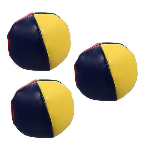 KONTONTY 3 Stücke Kinder Sandsäcke Bälle Buntes Outdoor Sport Spielzeug Jonglierball für Kinder Leicht zu Kneten Fördert und Koordination KONTONTY 3 Stücke Kinder Sandsäcke Bälle Buntes Outdoor Sport Spielzeug Jonglierball für Kinder Leicht zu Kneten Fördert und Koordination von KONTONTY