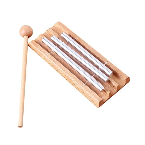 KONTONTY 3 Ton Tischspielzeug Windspiel Xylophon Für Pädagogisches Percussion Instrument Zur Der Motorischen Fähigkeiten Und Kreativität von KONTONTY