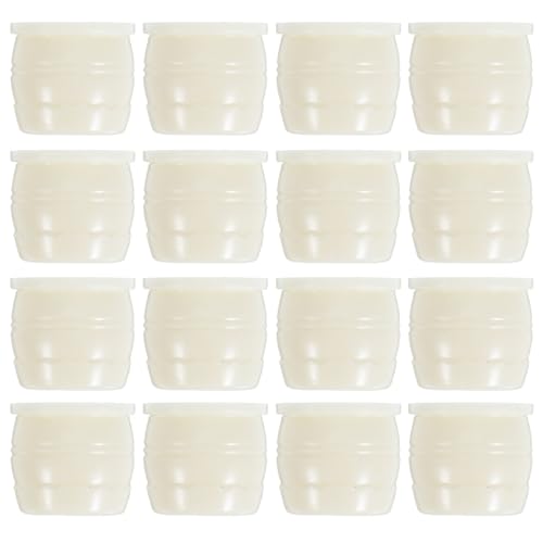 KONTONTY 30 Stück Teiliges Mini Blumentopf aus Robustem Kunststoff Realistische Miniatur Pflanztöpfe für Puppenhaus Dekoration Vielseitig für DIY Bastelprojekte Mini Bonsai und Micro KONTONTY 30 Stück Teiliges Mini Blumentopf aus Robustem Kunststoff Realistische Miniatur Pflanztöpfe für Puppenhaus Dekoration Vielseitig für DIY Bastelprojekte Mini Bonsai und Micro von KONTONTY