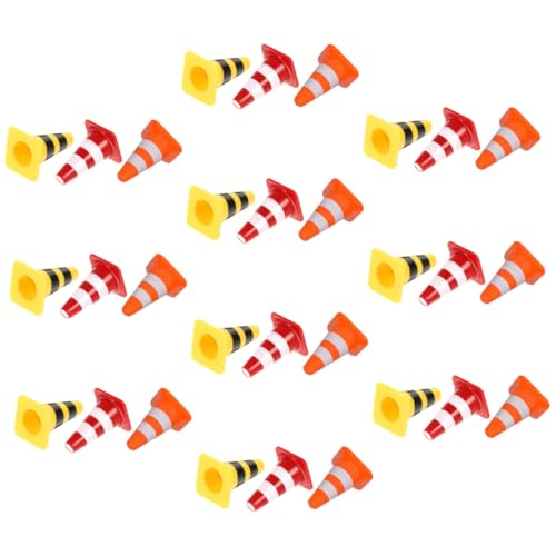 KONTONTY 30 Stück Verkehrszeichen Verkehrszeichen Simulation Verkehrsspielzeug Bauzeichen Kleine Verkehrskegel Aus KONTONTY 30 Stück Verkehrszeichen Verkehrszeichen Simulation Verkehrsspielzeug Bauzeichen Kleine Verkehrskegel Aus von KONTONTY