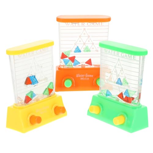 KONTONTY 3St Wasserspielmaschine Handgehaltenes Wasserreifenspiel Wasserspiele in der Hand interaktives Spielzeug Kinder wasserspielzeug Ringwurfspiel für Kinder Wasserwurfring Spielzeug von KONTONTY