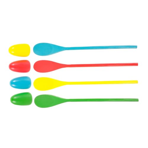 KONTONTY 4 Sätze Teiliges Holz eierlöffel rennspiel Set Körperlichen Koordination Bunte Balancierspiele für Interaktives Outdoor Geeignet für Eier Jagd und Klassenzimmerspiele KONTONTY 4 Sätze Teiliges Holz eierlöffel rennspiel Set Körperlichen Koordination Bunte Balancierspiele für Interaktives Outdoor Geeignet für Eier Jagd und Klassenzimmerspiele von KONTONTY