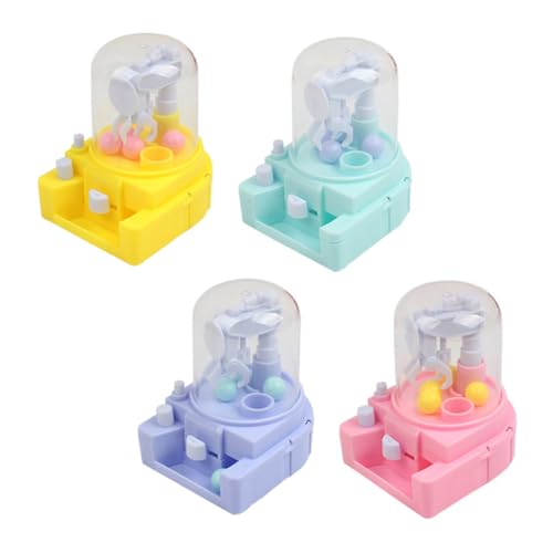 KONTONTY 4 Stück Mini-Gacha-Maschine Candy-Catcher-Maschine kreatives Lernspielzeug Kinder deko Spielzeug für Kinder interessante Bonbonfänger lustige Süßigkeitenfänger-Spielzeuge von KONTONTY