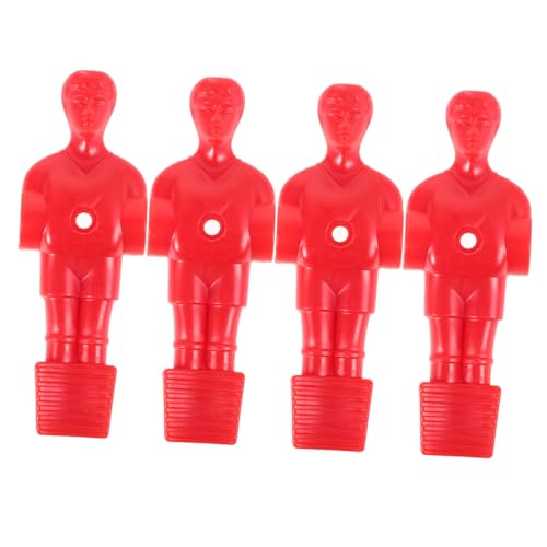 KONTONTY 4 Stück Robuste Tischfußball Figuren mit Austauschbaren Kleine Kunststoffspieler für Foosball Tisch Realistische Ersatzteile für Fußballspiel Zubehör Geeignet für Heim KONTONTY 4 Stück Robuste Tischfußball Figuren mit Austauschbaren Kleine Kunststoffspieler für Foosball Tisch Realistische Ersatzteile für Fußballspiel Zubehör Geeignet für Heim von KONTONTY