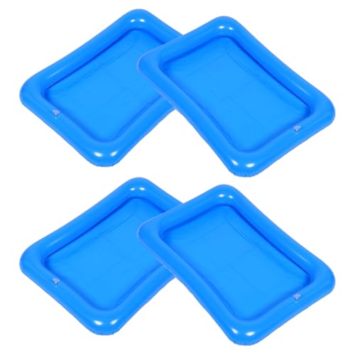 KONTONTY 4 Stück Teiliges Aufblasbares Sand Wasserspielzeug für Großer Pool mit Angelspiel Tragbar und Einfach Aufzublasen Strand Poolparty Draußen KONTONTY 4 Stück Teiliges Aufblasbares Sand Wasserspielzeug für Großer Pool mit Angelspiel Tragbar und Einfach Aufzublasen Strand Poolparty Draußen von KONTONTY