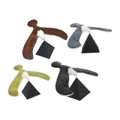 KONTONTY 4 Stück Teiliges Balancing Bird mit Adler und Pyramidenständer Stabiles Balancespiel für Erwachsene Pädagogisches Stem Lernspielzeug Gleichgewicht und Schwerkraft KONTONTY 4 Stück Teiliges Balancing Bird mit Adler und Pyramidenständer Stabiles Balancespiel für Erwachsene Pädagogisches Stem Lernspielzeug Gleichgewicht und Schwerkraft von KONTONTY