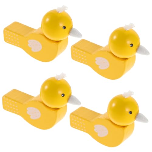 KONTONTY 4 Stück Teiliges Holz Vogelpfeifen Musikinstrumente mit Realistischem Design Melodischem Klang Pädagogisch für Kleinkinder Eltern Junge Mädchen Bindung KONTONTY 4 Stück Teiliges Holz Vogelpfeifen Musikinstrumente mit Realistischem Design Melodischem Klang Pädagogisch für Kleinkinder Eltern Junge Mädchen Bindung von KONTONTY