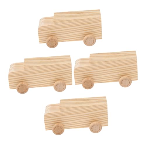 KONTONTY 4 Stück Teiliges Holzauto DIY Malset Handbemalt Graffiti Modell für Kindergarten Bastelspielzeug Autohandwerk Ab Jahre KONTONTY 4 Stück Teiliges Holzauto DIY Malset Handbemalt Graffiti Modell für Kindergarten Bastelspielzeug Autohandwerk Ab Jahre von KONTONTY