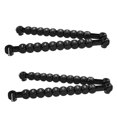 KONTONTY 4 Stück Tischfußball Spielstandzähler aus Robustem Material Installieren für Familienspiele und Zwei Spieler Praktisches Zubehör für Tischkicker und Fußballspiel KONTONTY 4 Stück Tischfußball Spielstandzähler aus Robustem Material Installieren für Familienspiele und Zwei Spieler Praktisches Zubehör für Tischkicker und Fußballspiel von KONTONTY