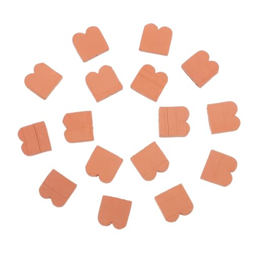 KONTONTY 40 Stück Maßstab Ziegel Dachziegel Realistische Kleine Bausteine für Puppenhaus Dekoration Kreative Bastelmaterialien Braun KONTONTY 40 Stück Maßstab Ziegel Dachziegel Realistische Kleine Bausteine für Puppenhaus Dekoration Kreative Bastelmaterialien Braun von KONTONTY