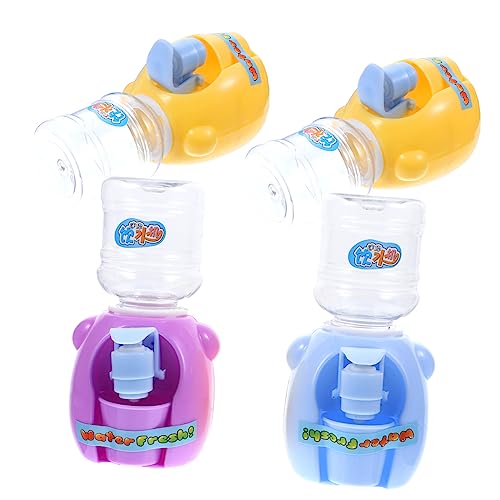 KONTONTY 4er Set Simulierte Mini Wasserspender Für Interaktives Trinkbrunnen Modell Wasserdispenser Für Fantasievolles Farbe Zufällig von KONTONTY