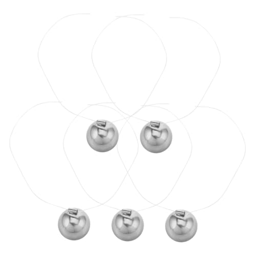 KONTONTY 5 Stück Teiliges physikalisches Pendelkugel Metallkugeln Physik Lernspielzeug Kinetisches Bewegungsspiel für Schreibtisch Büro Raumdekoration KONTONTY 5 Stück Teiliges physikalisches Pendelkugel Metallkugeln Physik Lernspielzeug Kinetisches Bewegungsspiel für Schreibtisch Büro Raumdekoration von KONTONTY