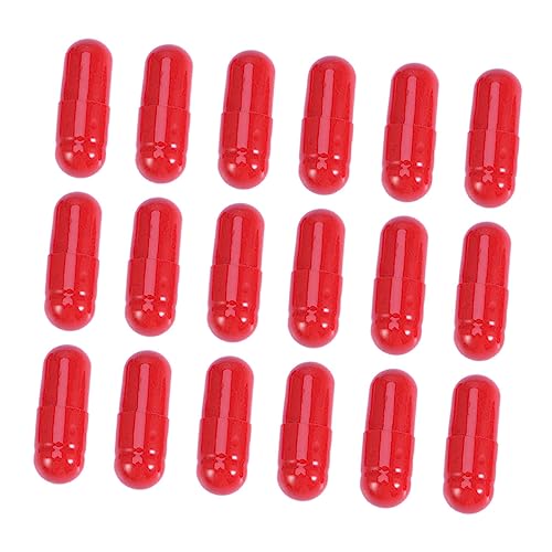 KONTONTY 50 Stück Halloween Fake Blood Kapseln zum Beißen Realistische Bluteffekte für Makeup Gruselige Kostüm und Cosplay Deko für Partys und Streiche KONTONTY 50 Stück Halloween Fake Blood Kapseln zum Beißen Realistische Bluteffekte für Makeup Gruselige Kostüm und Cosplay Deko für Partys und Streiche von KONTONTY