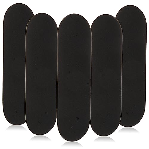 KONTONTY 5St rutschfeste Matte Griffbrett-Schaumstoff-Griffband Profi-Gafftape Finger Skateboard fingerskaterboard Schaumstoff-Griffband für Finger-Skateboards Finger-Skateboard-Bänder Pu von KONTONTY