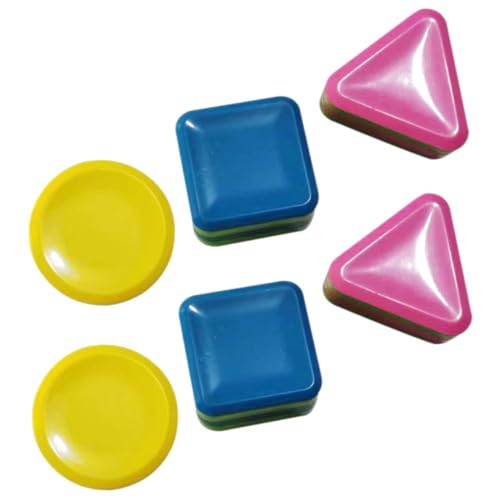 KONTONTY 6 Stck Teiliges Rhythmus Shaker aus Kunststoff mit Geometrischen Formen Dreieck Viereck Bunte Orff Percussion Instrumente für Kindergarten und Musikunterricht KONTONTY 6 Stck Teiliges Rhythmus Shaker aus Kunststoff mit Geometrischen Formen Dreieck Viereck Bunte Orff Percussion Instrumente für Kindergarten und Musikunterricht von KONTONTY