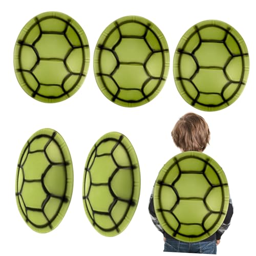 KONTONTY Einzigartiges Design Schildkrötenpanzer Requisite 6pcs Eva Halloween Kostüm Cosplay Für Jungen Und Mädchen Jungen Verkleiden von KONTONTY