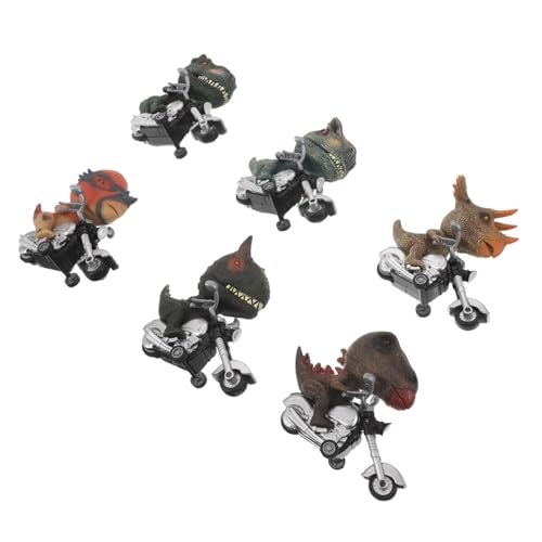 KONTONTY 6 Stück Teiliges Dinosaurier Rückziehauto Set Batteriefreie Trägheits-spielzeuge mit Realistischen Details Robustes für Fördert Spielerisches Lernen und Familienzeit KONTONTY 6 Stück Teiliges Dinosaurier Rückziehauto Set Batteriefreie Trägheits-spielzeuge mit Realistischen Details Robustes für Fördert Spielerisches Lernen und Familienzeit von KONTONTY
