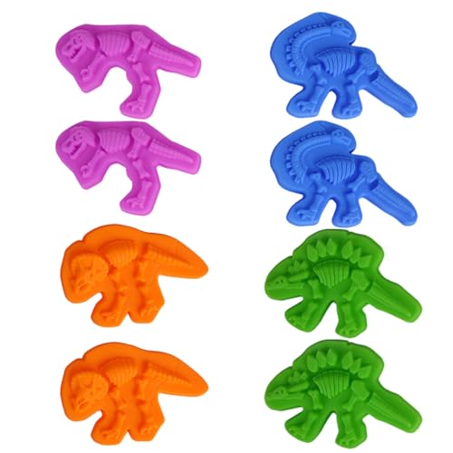 KONTONTY 8 Sätze Dinosaurier kinderspielzeug für Toys kinderknallzeug Children Toys für den Strand Krabbenspielzeug Sandtrichterspielzeug Wasserbälle von KONTONTY